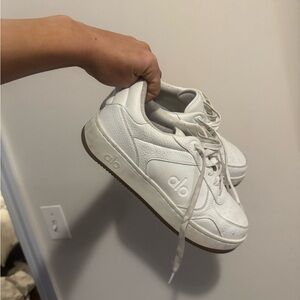 Alo White Recovery Sneakers